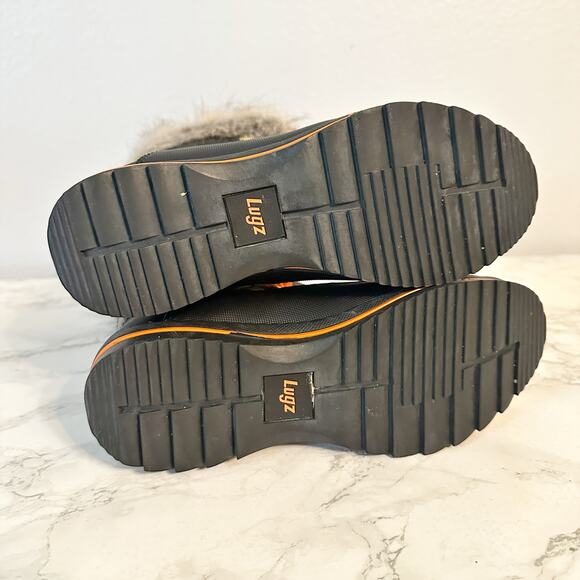 Lugz Tundra Lace Up Faux Fur Waterproof Women's Winter Boots - Size 7 - Picture 9 of 11